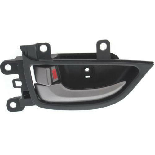 2011-2013 Hyundai Elantra Rear Door Handle LH, Gray Lever/Hsg., Sedan.