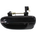 2000-2006 Hyundai Accent Rear Door Handle LH, Outside, Smooth Black.