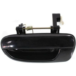 2000-2006 Hyundai Accent Rear Door Handle LH, Outside, Smooth Black.