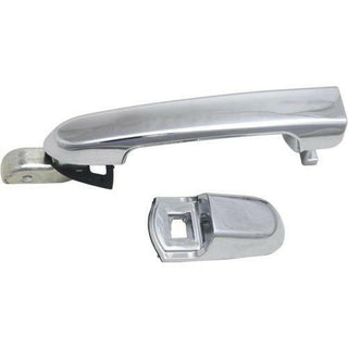 2006-2011 Hyundai Accent Rear Door Handle RH, All Chrome, w/o Base, Sedan.