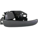 2002-2005 Hyundai Sonata Front Door Handle LH, Inside, Black (=rear).