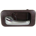 1990-1993 Honda Accord Rear Door Handle LH, Chrome Lever+red Hsg., Sedan.