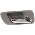 1998-2002 Honda Accord Rear Door Handle RH Lever/Gray Housing, Sedan.