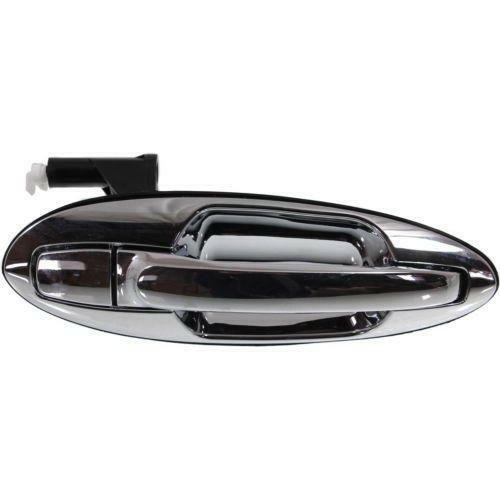 2002-2005 Hyundai Sonata Rear Door Handle RH, All Chrome, Old Body Style.