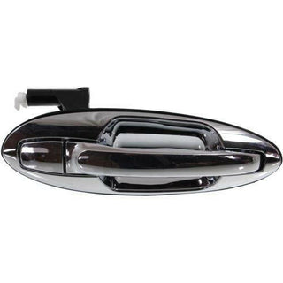 2002-2005 Hyundai Sonata Rear Door Handle RH, All Chrome, Old Body Style.