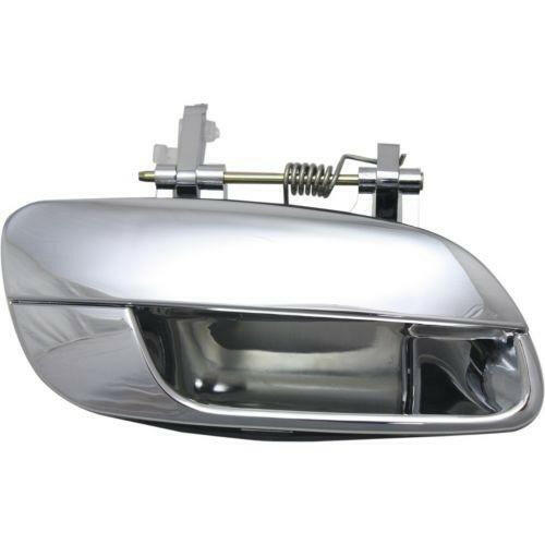 2001-2006 Hyundai Elantra Rear Door Handle RH, Chrome, Plastic.