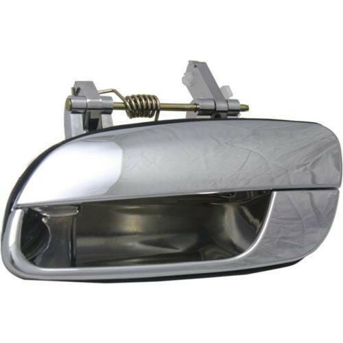 2001-2006 Hyundai Elantra Rear Door Handle LH, Chrome, Plastic.