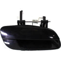 2001-2006 Hyundai Elantra Rear Door Handle RH, Smooth Black, Plastic.