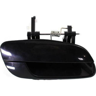 2001-2006 Hyundai Elantra Rear Door Handle RH, Smooth Black, Plastic.