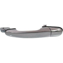 2005-2009 Hyundai Tucson Rear Door Handle LH, Outside, All Chrome, w/o Keyhole.