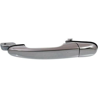 2005-2009 Hyundai Tucson Rear Door Handle LH, Outside, All Chrome, w/o Keyhole.