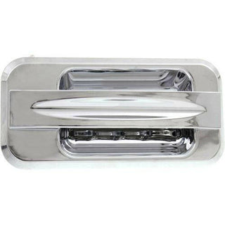 2003-2009 Hummer H2 Rear Door Handle RH, Chrome, w/Slash Design Lever.