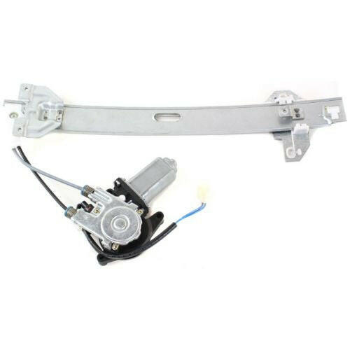 1988-1991 Honda Civic Rear Window Regulator LH, Power, W/Motor, Hatchback/Sedan.