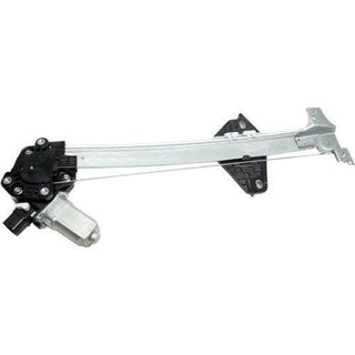 2006-2009 Honda Civic Rear Window Regulator LH, Power, With Motor, Sedan.