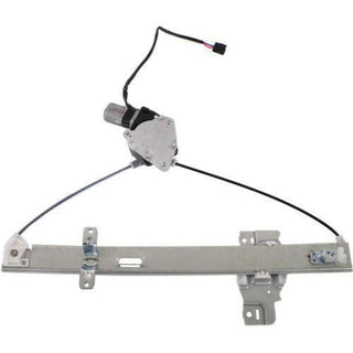 1998-2004 Isuzu Rodeo Rear Window Regulator LH, Power, With Motor.