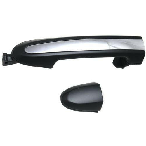 2007-2012 Hyundai Santa Fe Rear Door Handle, w/Chrome Insert, w/o Keyhole.