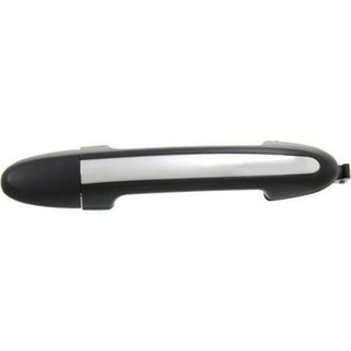 2007-2012 Hyundai Santa Fe Rear Door Handle, Outside, All Chrome, w/o Keyhole.