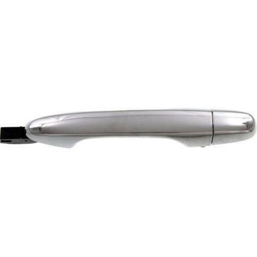 2012-2015 Honda Civic Rear Door Handle RH=lh, Outside, All Chrome, W/o Keyhole.