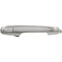 2007-2012 Hyundai Elantra Rear Door Handle, All Chrome, w/o Keyhole,.