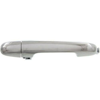 2007-2012 Hyundai Elantra Rear Door Handle, All Chrome, w/o Keyhole,.