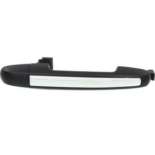 2006-2010 Hyundai Sonata Rear Door Handle, Black, w/Chrome Insert.