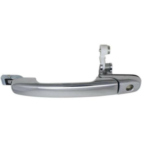 2002-2006 Honda CR-V Tailgate Handle, W/ Keyhole, All Chrome.