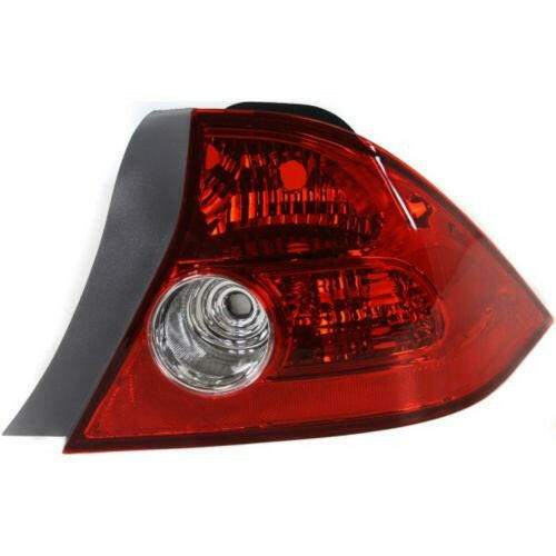 2004-2005 Honda Civic Tail Lamp RH, Lens And Housing, Coupe.