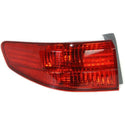 2005 Honda Accord Tail Lamp LH, Outer, Lens And Housing, Sedan.