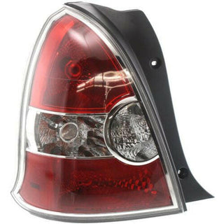 2008-2011 Hyundai Accent Tail Lamp LH, Assembly, Hatchback.