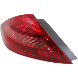 2003-2005 Honda Accord Tail Lamp LH, Lens And Housing, Coupe.