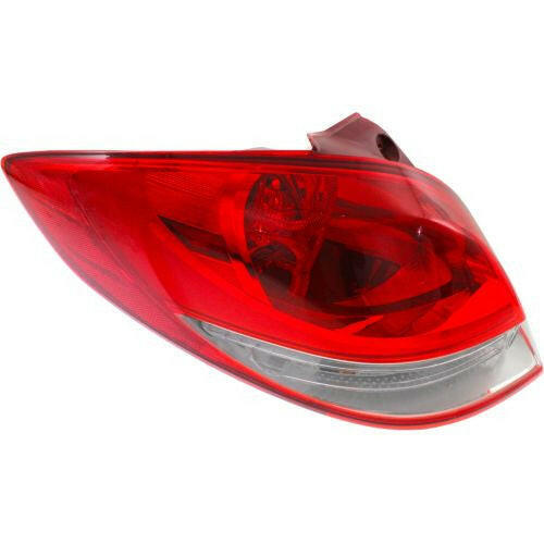 2012-2016 Hyundai Veloster Tail Lamp LH, Assembly, Clear Lamp.