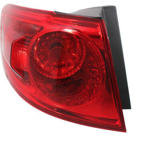 2007-2009 Hyundai Santa Fe Tail Lamp LH, Outer, Assembly.