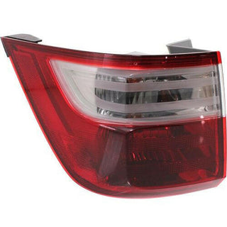 2011-2013 Honda Odyssey Tail Lamp LH, Outer, Assembly.