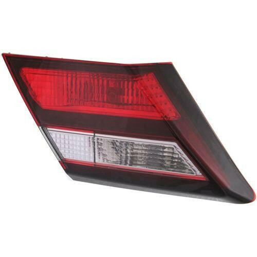 2013-2015 Honda Civic Tail Lamp LH, Inner, Assembly, Sedan, Exc Hybrid.