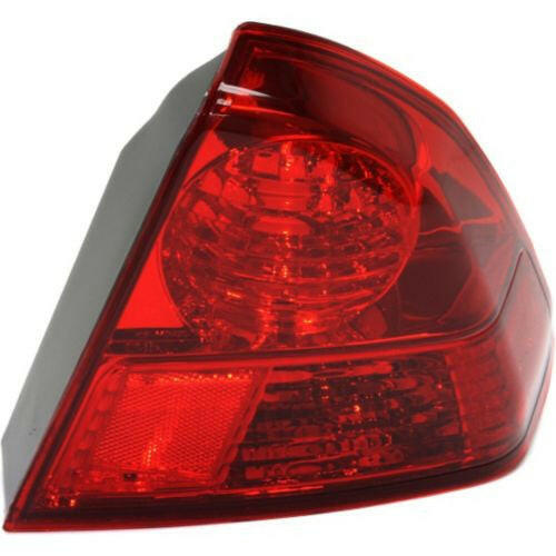 2003-2005 Honda Civic Tail Lamp RH, Outer, Lens/Housing, Sedan.