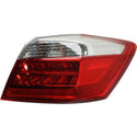 2013-2015 Honda Accord Tail Lamp RH, Outer, Assembly, Sedan, Ex-l/tourings.