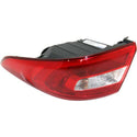2015-2016 Hyundai Sonata Tail Lamp RH, Outer, Assy., Standard Type-Capa.