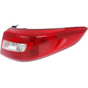 2015 Hyundai Sonata Tail Lamp RH, Outer, Assembly, Standard Type.