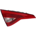 2015-2016 Hyundai Sonata Tail Lamp LH, Inner, Assembly, Standard Type.