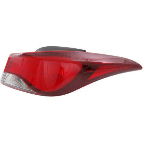 2014-2016 Hyundai Elantra Tail Lamp RH, Outer, Assembly, Bulb Type, Sedan.