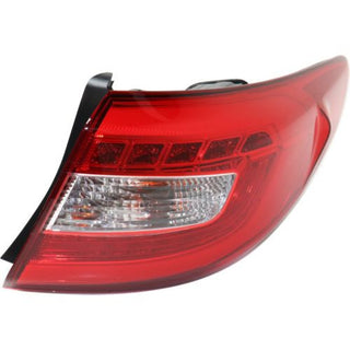 2015-2016 Hyundai Sonata Tail Lamp RH, Outer, Led Type, Exc Hybrid - Classic 2 Current Fabrication