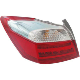 2014-2015 Honda Accord Tail Lamp LH, Outer, Assembly, Hybrid Model.