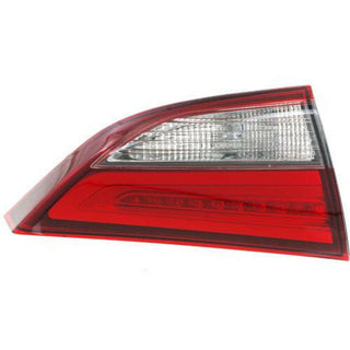 2011-2016 Hyundai Elantra Tail Lamp LH, Inner, Assembly, Led Type, Sedan.