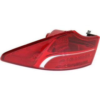 2013-2016 Hyundai Santa Fe Tail Lamp RH, Outer, Assembly, Led Type, Sport.