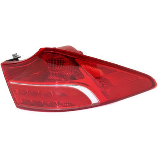 2013-2016 Hyundai Santa Fe Tail Lamp LH, Outer, Assembly, Led Type, Sport - Classic 2 Current Fabrication
