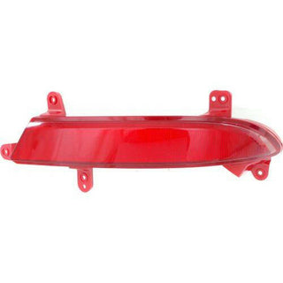 2013-2016 Hyundai Santa Fe Rear Bumper Reflector RH, Except Sport Model.
