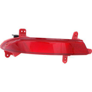 2013-2016 Hyundai Santa Fe Rear Bumper Reflector LH, Except Sport Model.
