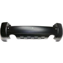 2005-2009 Hyundai Tucson Rear Bumper Cover, Primed, w/Garnish, 2.7L ..