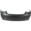 2011-2013 Hyundai Sonata Rear Bumper Cover, w/Single Exhaust, Exc Hybrid-CAPA.