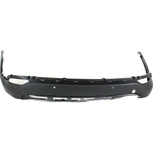 2013-2016 Hyundai Santa Fe Rear Bumper Cover, Lower, w/Parking Sensor-CAPA.